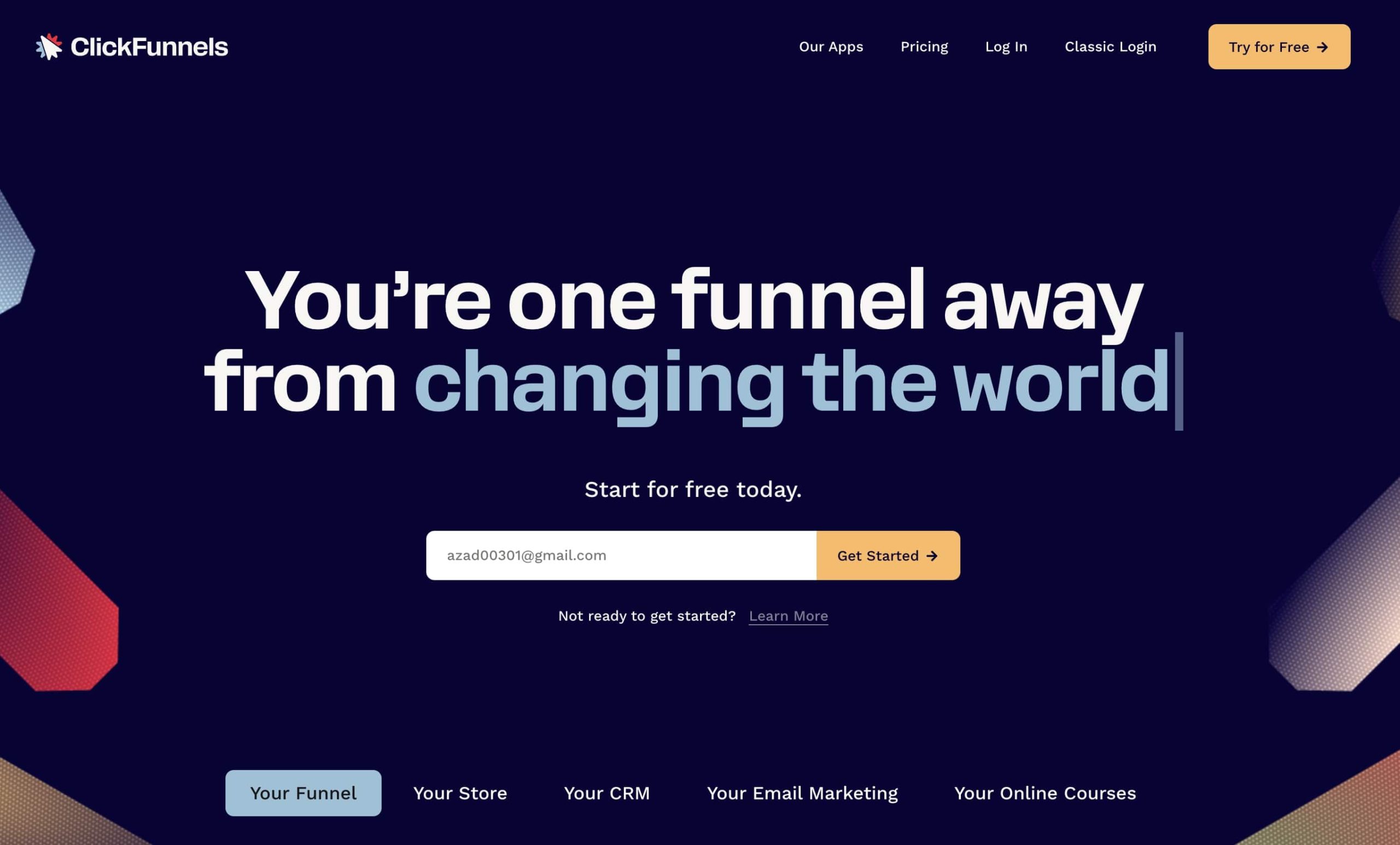 Best for High-Converting Sales Funnels ClickFunnels Review - kajabi vs clickfunnels - brandvsalternate.com