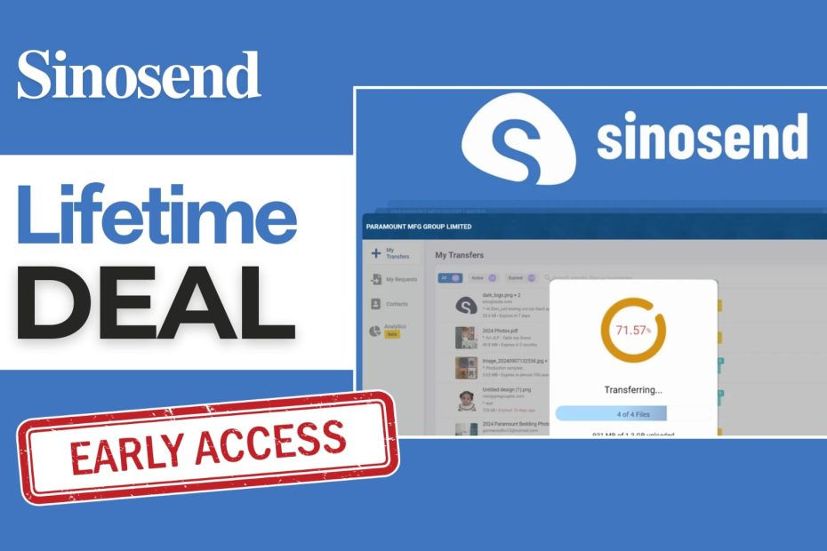 Sinosend Lifetime Deal 2025 Get Lifetime Access for $39! - BrandVsAlternate