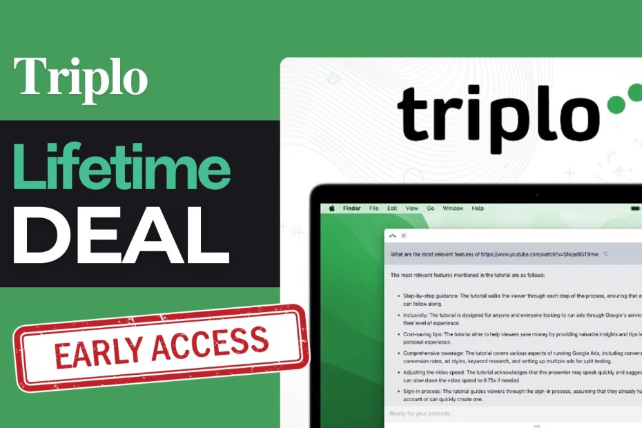 Triplo Ai Lifetime Deal 2024 Unbeatable Savings on AI Tools - BrandVsAlternate