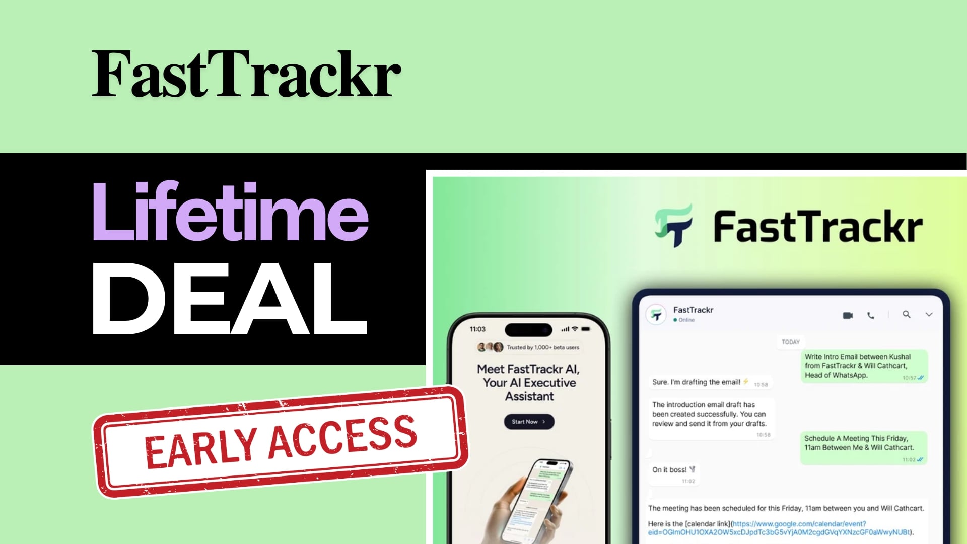 FastTrackr Ai Lifetime Deal Get Lifetime Access Under 49 - brandvsalternate