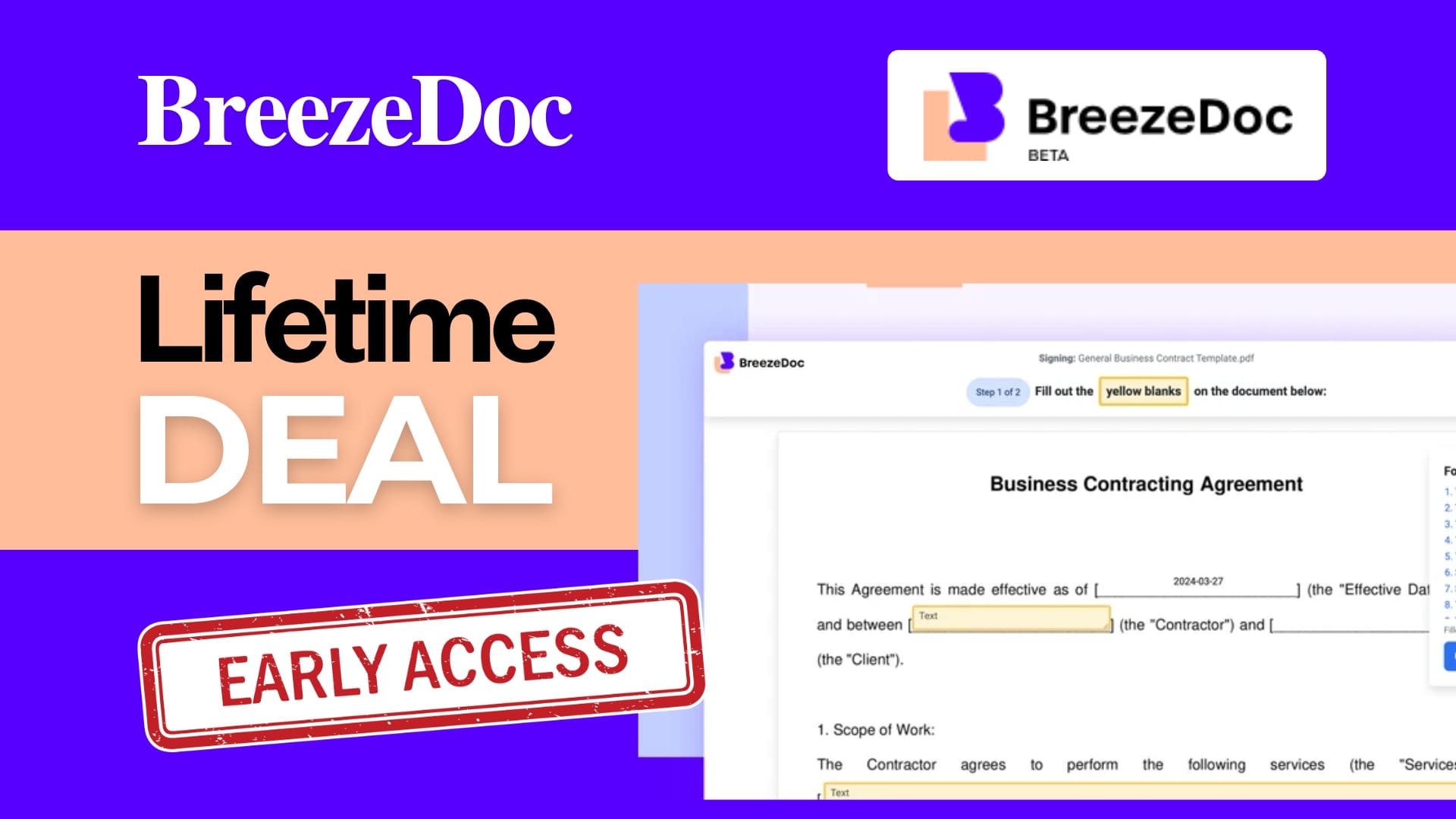 BreezeDoc Lifetime Deal Unlock Unlimited Document Management - BrandVsAlternate